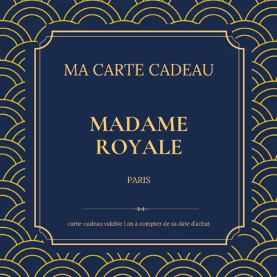 Carte cadeau Madame Royale Maroquinerie