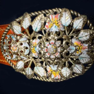 SIENNA alligator orangé foncé Madame Royale Maroquinerie SIENNA alligator orangé foncé Madame Royale Maroquinerie