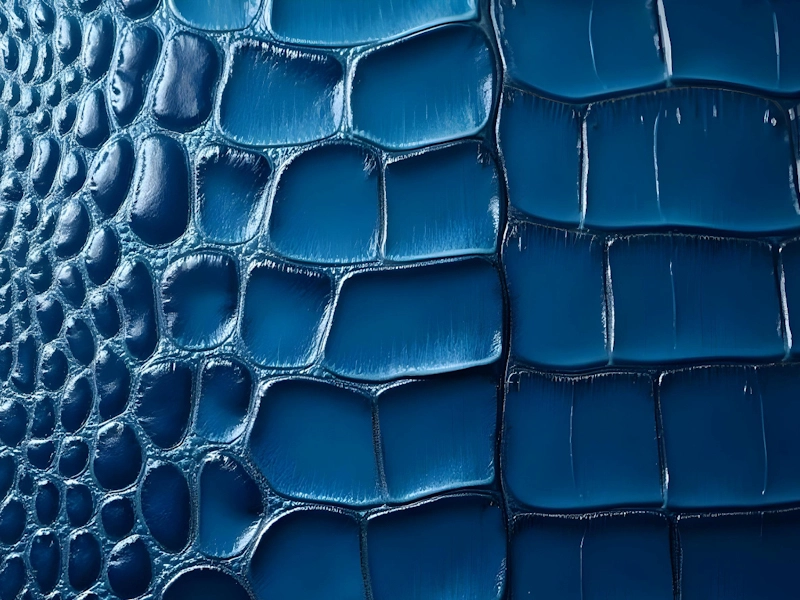 cuir alligator écailles carrées cuir de luxe détail alligator haut de gamme